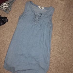 Denim dress
